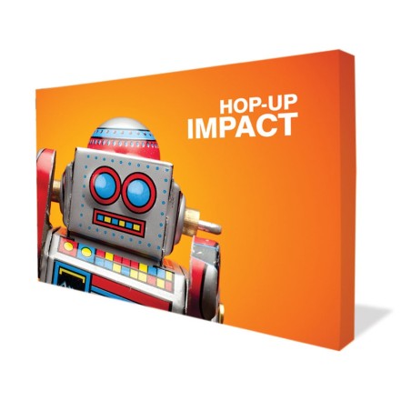 Ścianka reklamowa prosta HOP-UP 3x5 373x226 cm | Lekka i efektowna