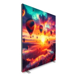 Wolnostojący kaseton LED 150 x 200 cm | maxiexpo.pl