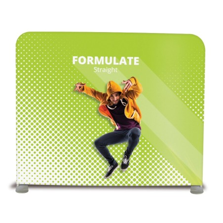Ścianka reklamowa tekstylna Prosta 200x238 cm | MAXI EXPO