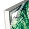 Ścianka podświetlana LED 100x200 cm Czarna Rama | Podświetlany system reklamowy