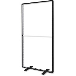 Ścianka podświetlana LED 100x200 cm Czarna Rama | Podświetlany system reklamowy