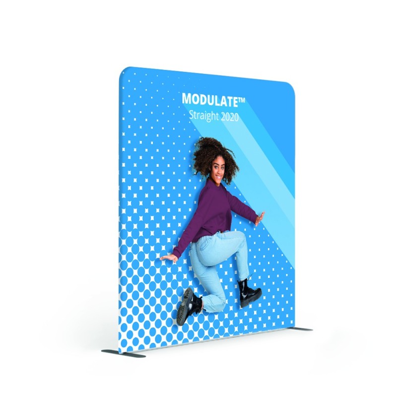 Ścianka tekstylna Modulate™ 2020 – mobilny system wystawienniczy Ścianka tekstylna Modulate™ 2020 – mobilny system wystawienniczy