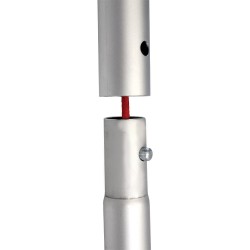 Ścianka tekstylna prosta Modulate™ 200x240 cm – lekka, modułowa, magnetyczna