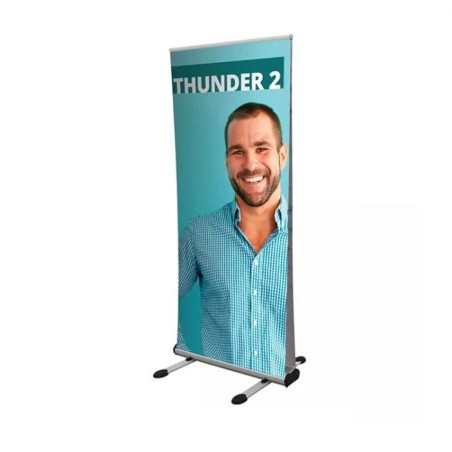 Roll-up zewnętrzny Thunder 2 - 100 x 200 cm - wyróżnij się!