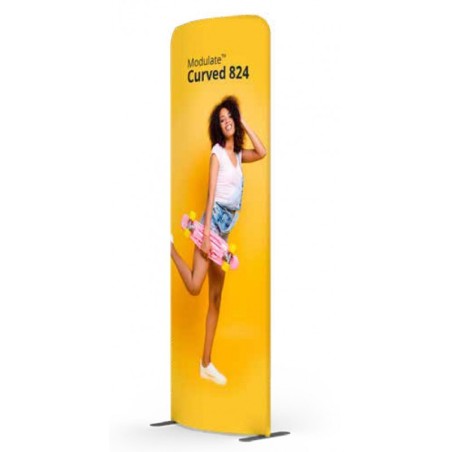 Ścianka tekstylna łukowa Modulate™ 824 łukowy 82 x 240 cm | maxsee.pl