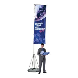 Flaga reklamowa Wind Dancer: 5 metrów reklamy, która robi wrażenie!