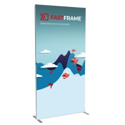 Ścianka reklamowa FASTFRAME™ 100x200cm | Szybka Ekspozycja