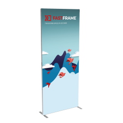 RAMA FASTFRAME™ 100x240cm z Wydrukiem | Szybka Ekspozycja