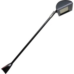 Lampa LED do Ścianki Tekstylnej z Zasilaczem | LED-FLOOD-ARMBSLK