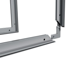 VECTOR 50MM STAND KIT 3 | System ekspozycyjny XXL na tkaninę i sztywne